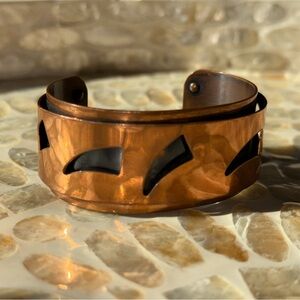 Vintage Copper Cuff Bracelet